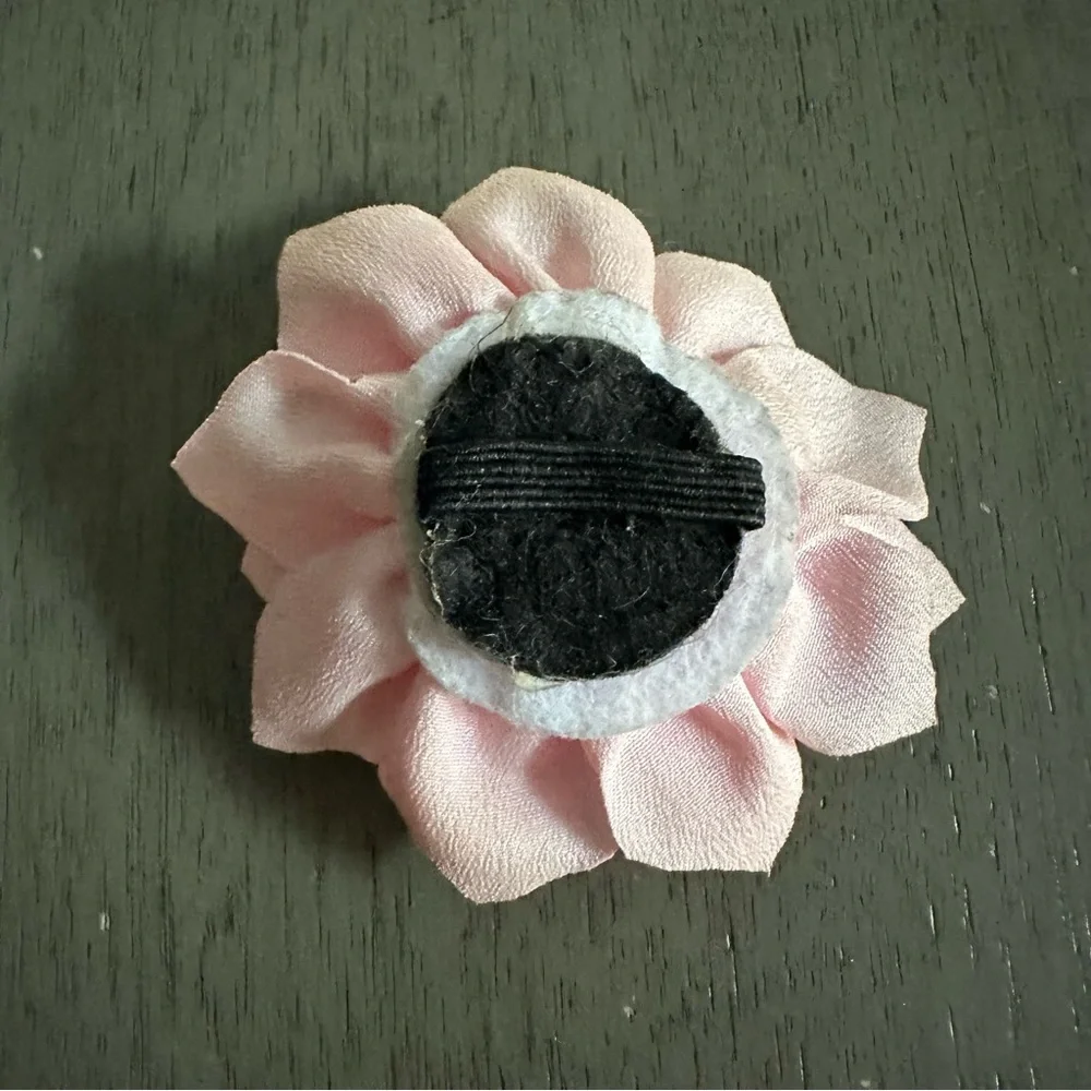 4 Pet Decorative Adjustable Ribbon Strap Collars and Decorative Flower